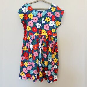 Hanna Andersson girls floral dress size 8